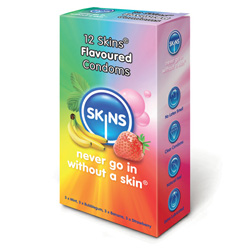 Skins aromatisés Préservatifs Paquet de 12