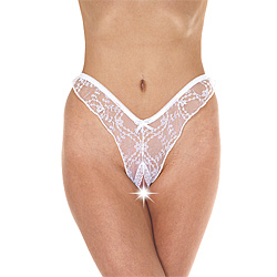 Blanc brésiliens Briefs ouverts